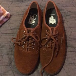 Brown Suede like Vans